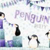 Penguin Party Watercolors
